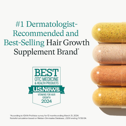 Nutrafol Women's Balance – Hair Growth Supplement for Ages 45+, 1-Month Supply