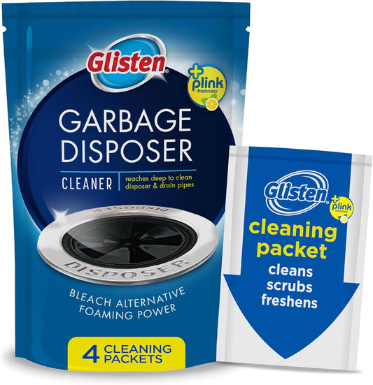 Glisten Garbage Disposer Cleaner , Foaming Freshness for Your Sink.