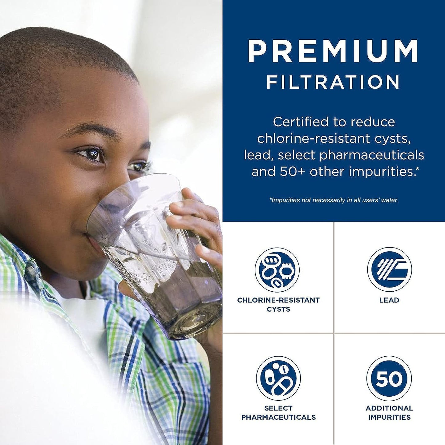 GE RPWFE Refrigerator Water Filter – Genuine, 1 Pack