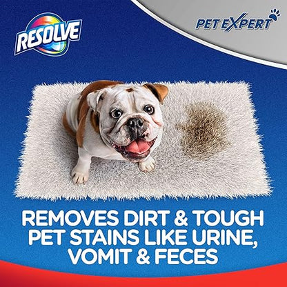 Resolve Pet Expert Stain & Odor Remover – 22oz Carpet & Upholstery Cleaner