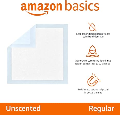 Dog Pee Pads – 100-Pack, 22×22", Leak-Proof & Quick-Dry