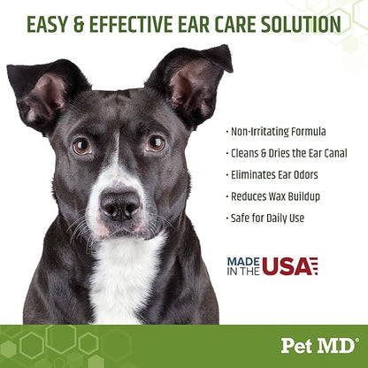 Pet MD Dog Ear Wipes – 100 Count