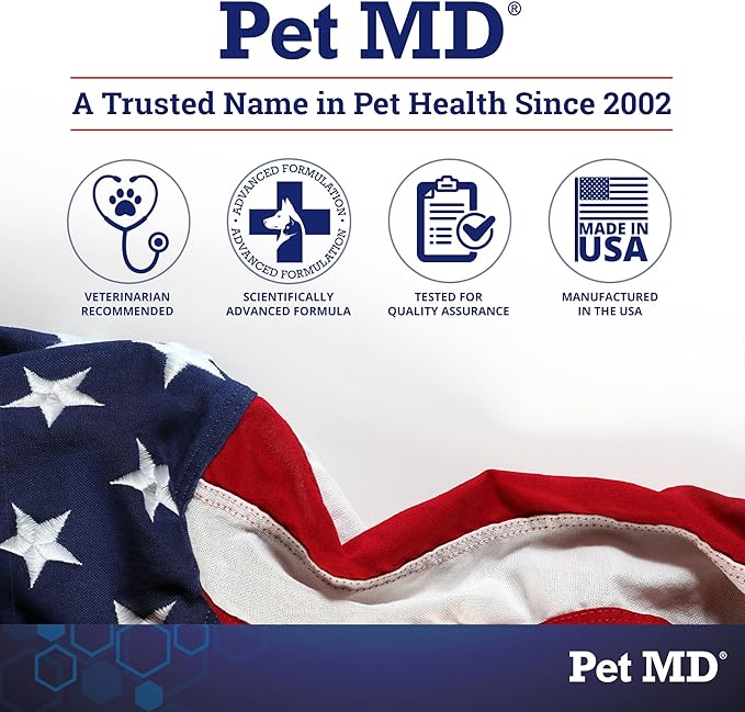 Pet MD Dog Ear Wipes – 100 Count
