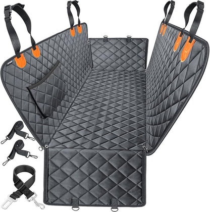 URPOWER Dog Car Seat Cover – Waterproof Hammock for Back Seats