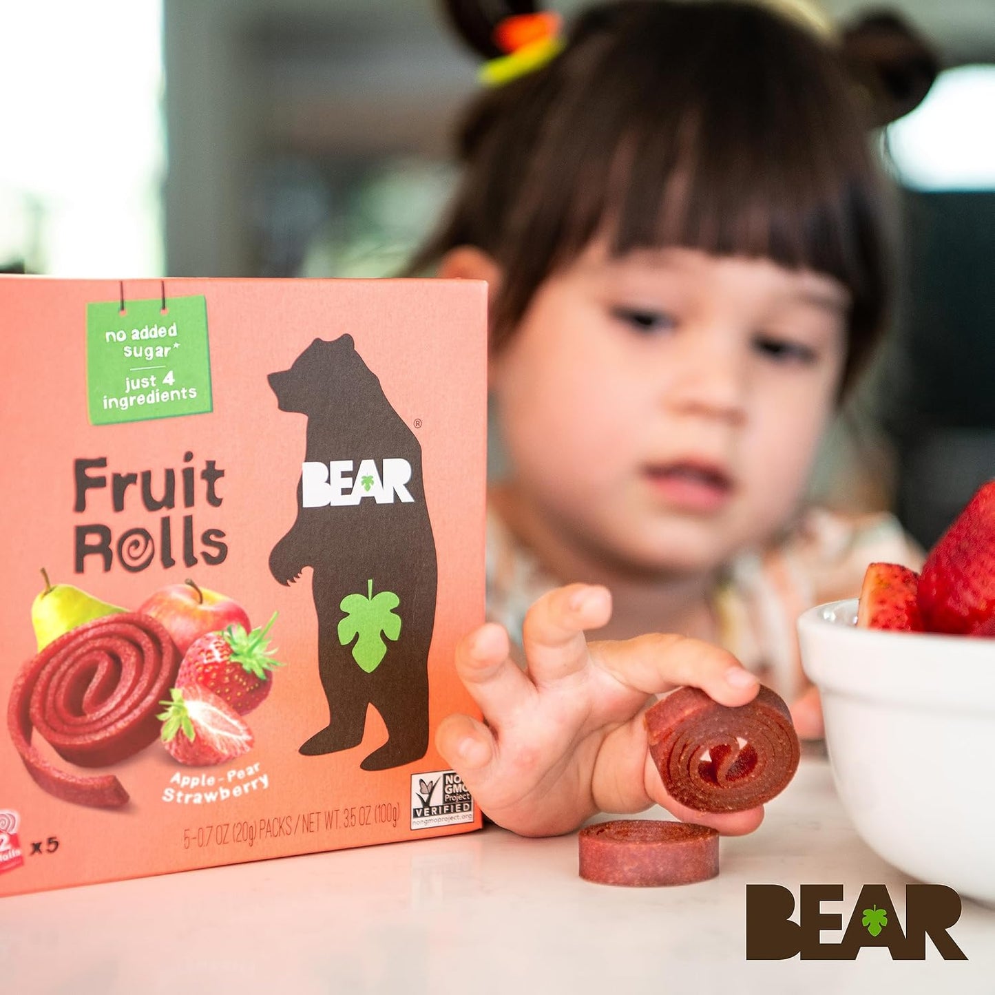 Bear Yoyo Strawberry Fruit Rolls.