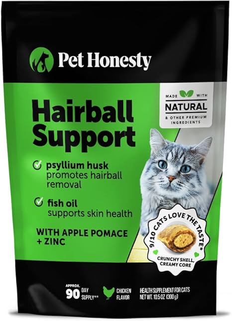 Cat Hairball Chews – 90-Day Chicken Treats