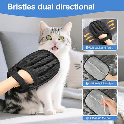 Pet Hair Glove – 5-Finger Electrostatic Remover