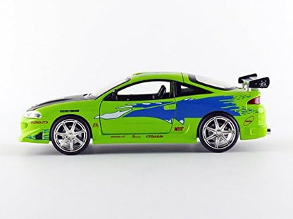 Fast & Furious 1:24 Brian's Mitsubishi Eclipse Die-Cast Car – Collectible Toy for Kids & Adults