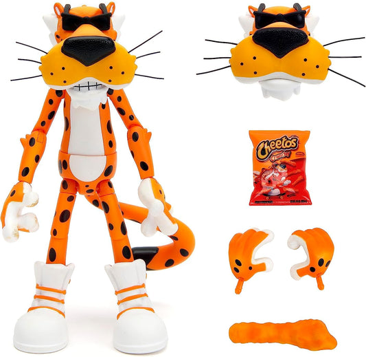 Cheetos 6" Chester Cheetah Action Figure – Collectible Toy for Kids & Adults