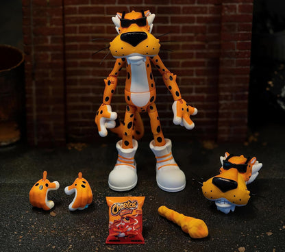 Cheetos 6" Chester Cheetah Action Figure – Collectible Toy for Kids & Adults