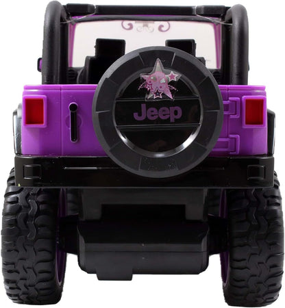 Jada Toys GIRLMAZING Jeep R/C Vehicle (1:16 Scale) – Purple