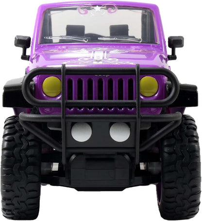 Jada Toys GIRLMAZING Jeep R/C Vehicle (1:16 Scale) – Purple