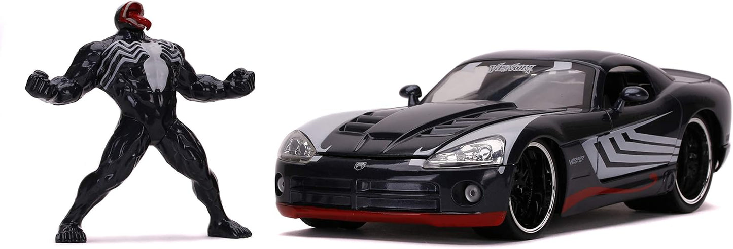 Jada 1:24 Diecast 2008 Viper with Venom Figure – Unisex Adult