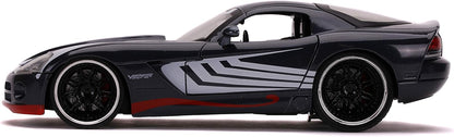 Jada 1:24 Diecast 2008 Viper with Venom Figure – Unisex Adult