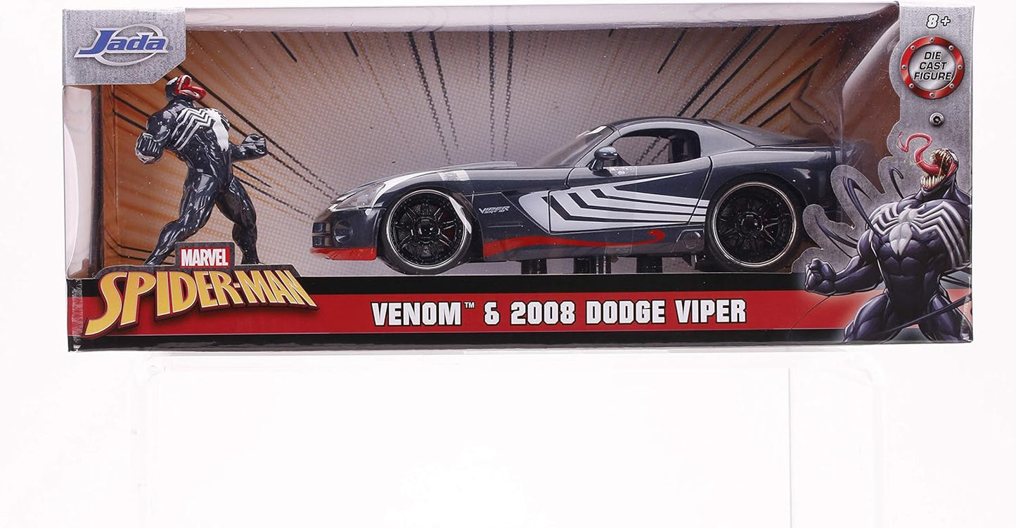 Jada 1:24 Diecast 2008 Viper with Venom Figure – Unisex Adult