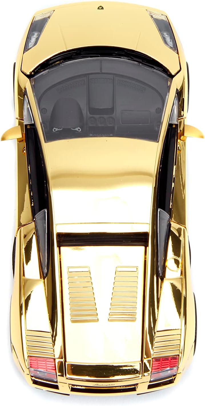 Fast & Furious 1:24 Lamborghini Gallardo Gold Chrome Die-Cast Car