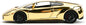Fast & Furious 1:24 Lamborghini Gallardo Gold Chrome Die-Cast Car