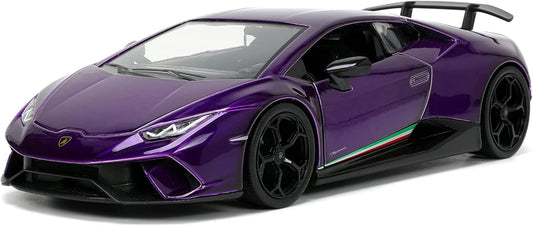 HyperSpec 1:24 Lamborghini Huracan Performante Candy Purple Die-Cast Car – Collectible Toy for Kids & Adults