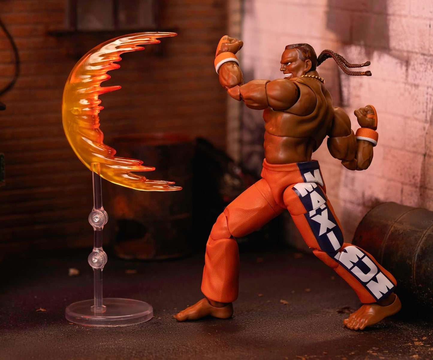 Jada Toys – Street Fighter II Dee Jay Action Figure Wave 3 – 1:12 Scale, 6" Tall