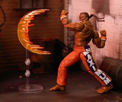 Jada Toys – Street Fighter II Dee Jay Action Figure Wave 3 – 1:12 Scale, 6" Tall