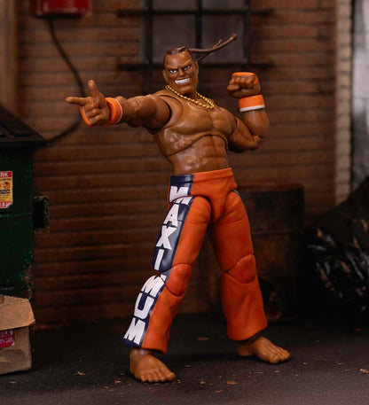 Jada Toys – Street Fighter II Dee Jay Action Figure Wave 3 – 1:12 Scale, 6" Tall