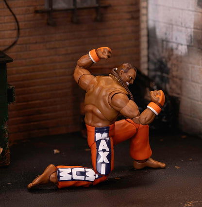 Jada Toys – Street Fighter II Dee Jay Action Figure Wave 3 – 1:12 Scale, 6" Tall