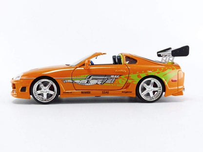 Jada 1:24 Diecast 1995 Toyota Supra with Brian O'Conner Figure – Collectible for Fast & Furious Fans