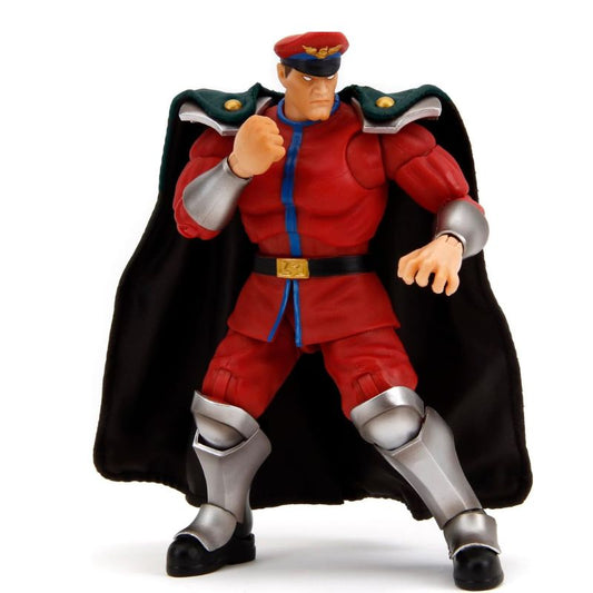 Jada Toys – Street Fighter II M. Bison Action Figure – 1:12 Scale, 6" Tall